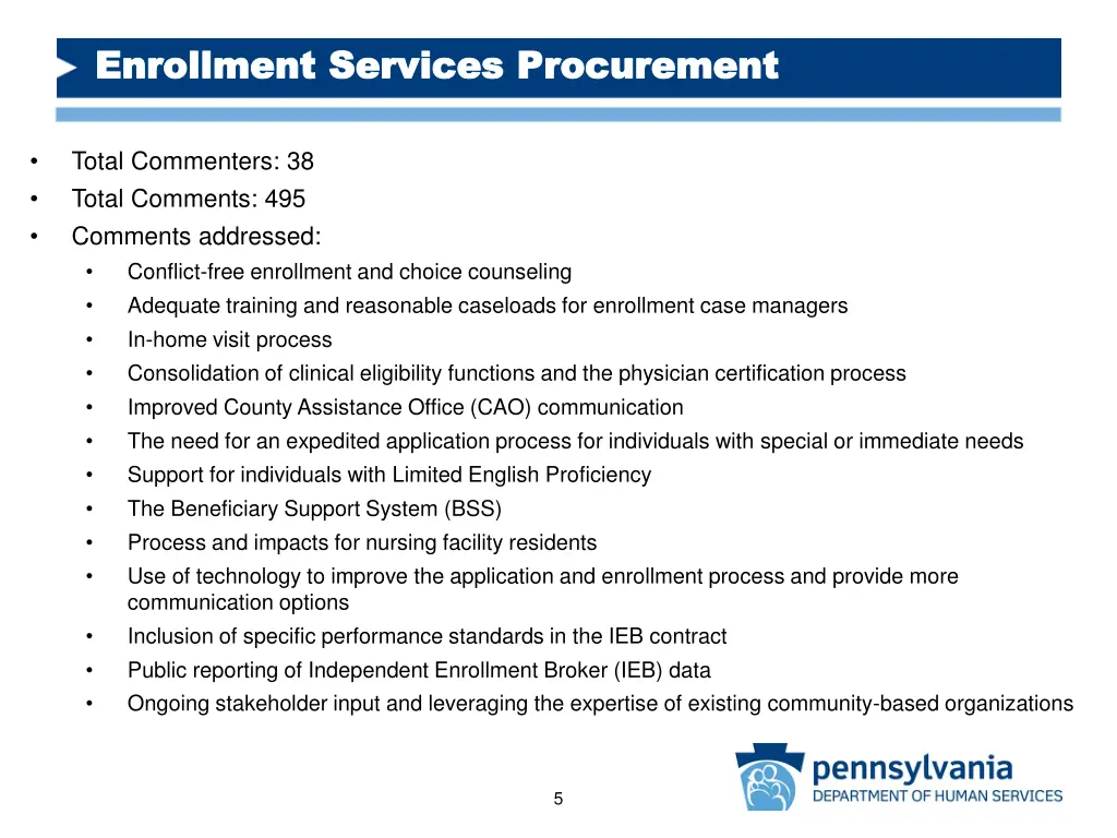 enrollment services procurement enrollment 1