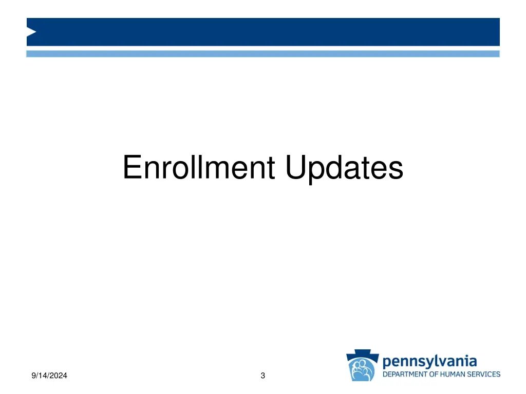 enrollment updates