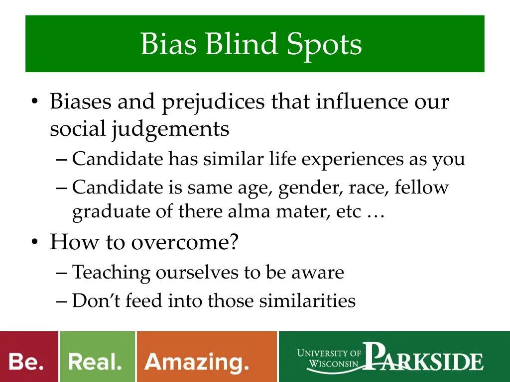 bias blind spots