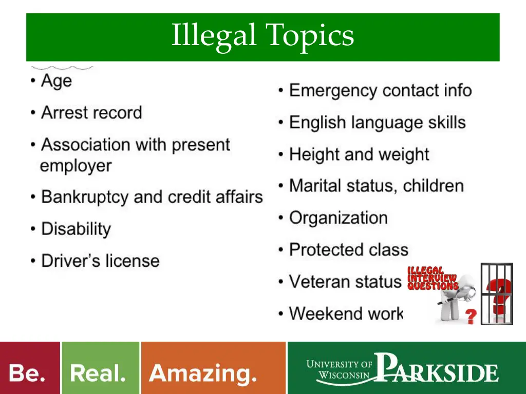 illegal topics