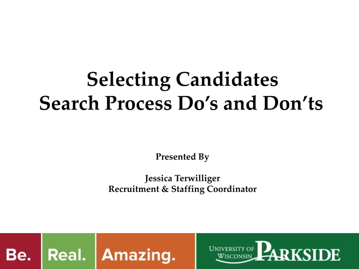 selecting candidates search process