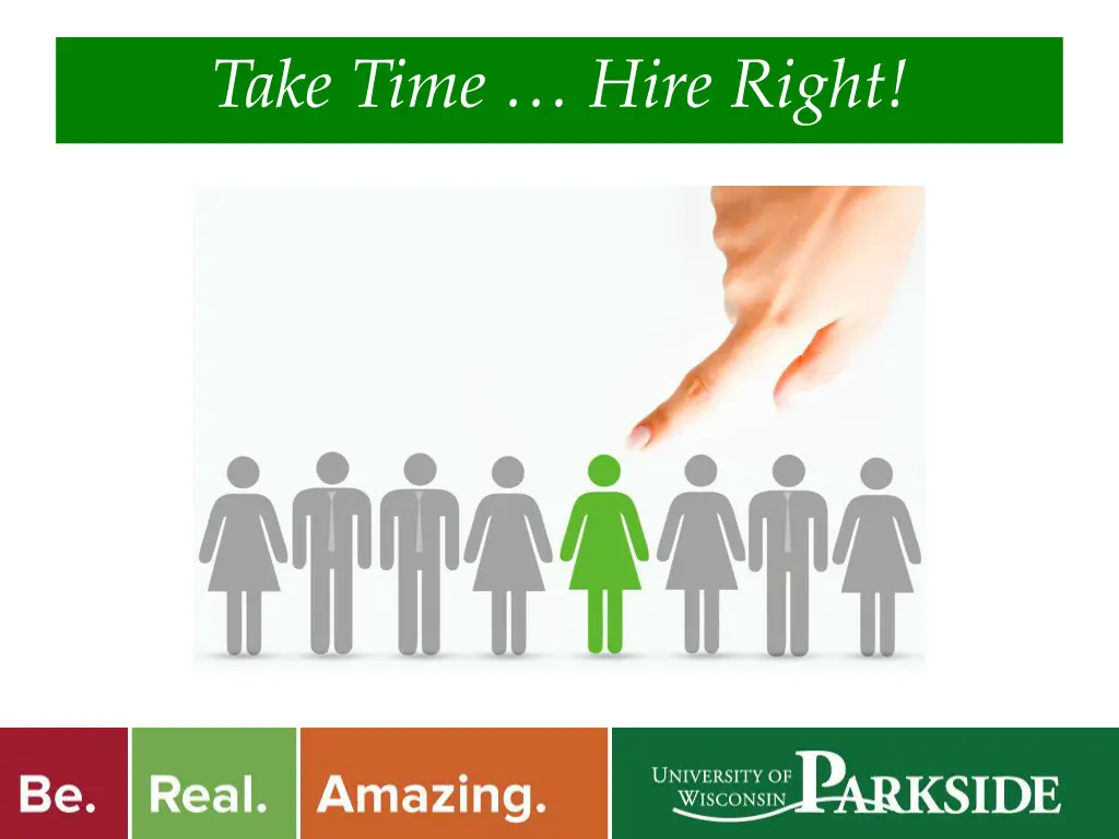 take time hire right