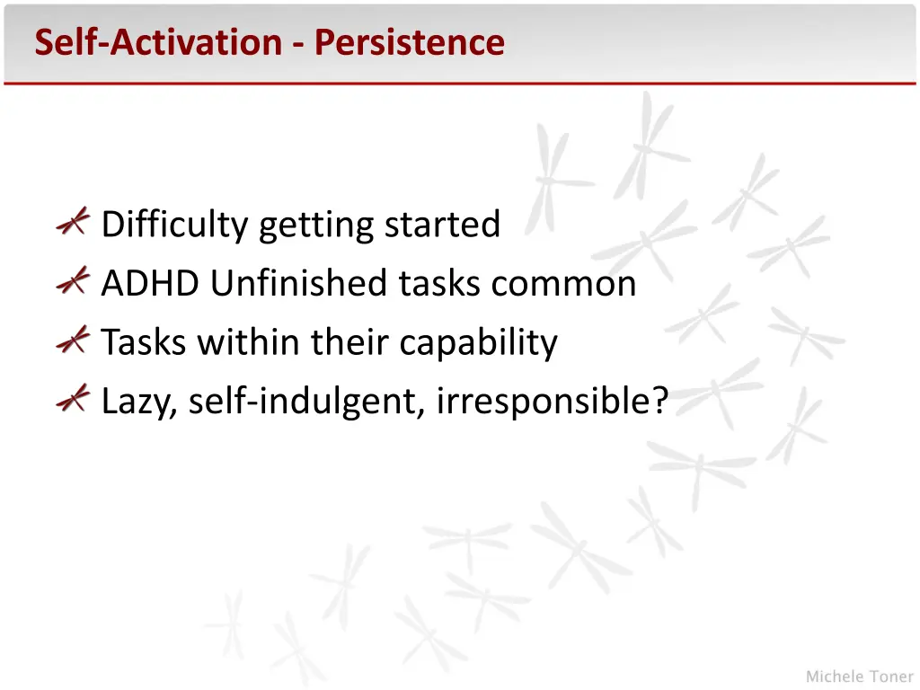 self activation persistence