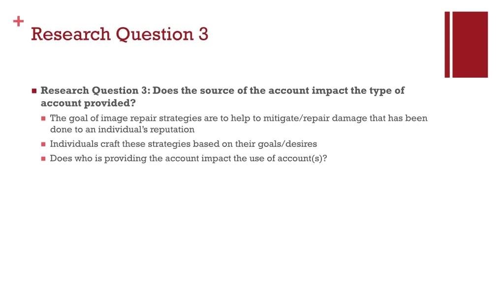 research question 3