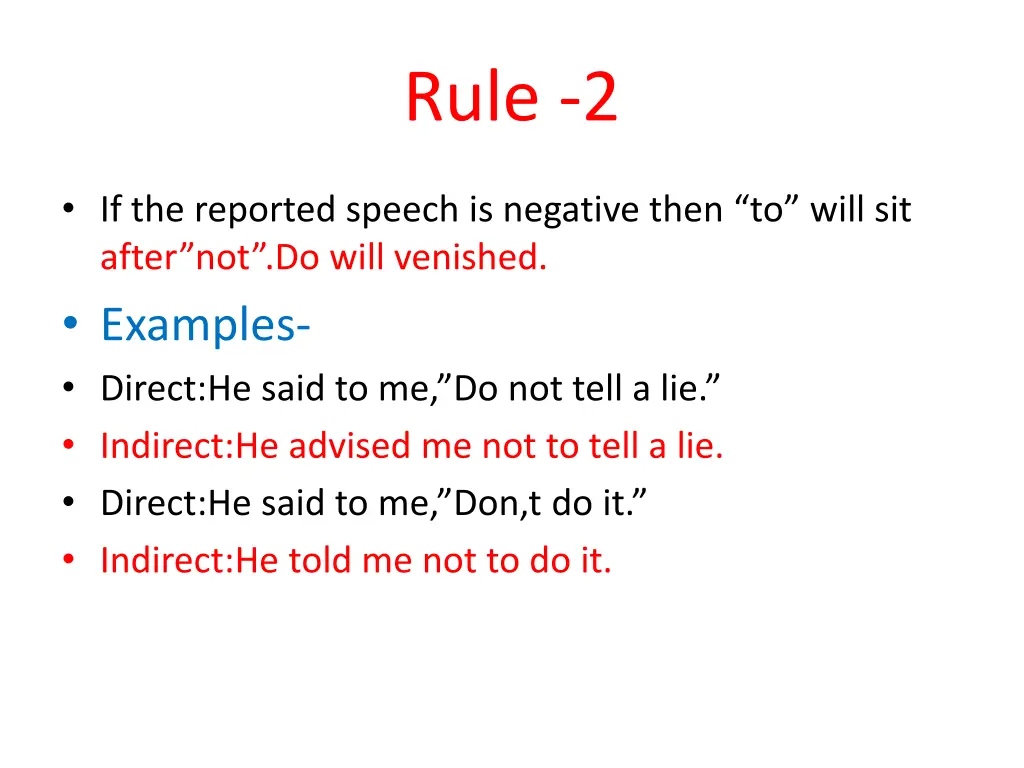 rule 2