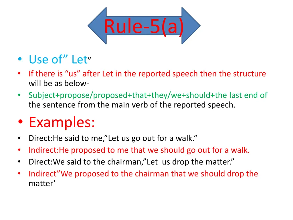 rule 5 a