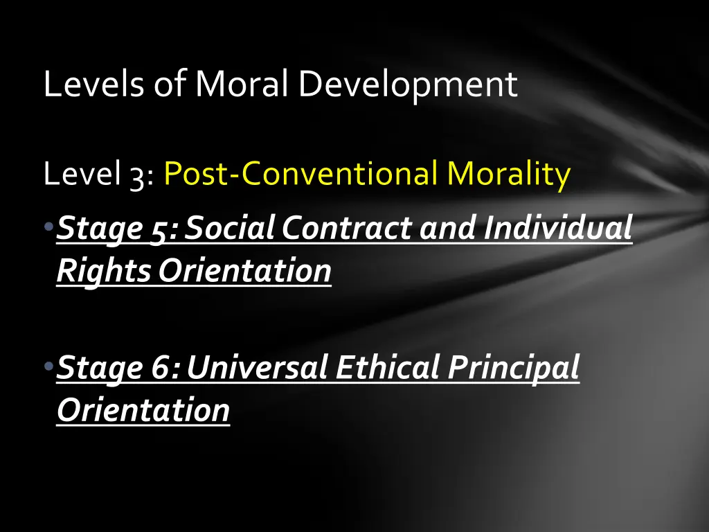 levels of moral development 2