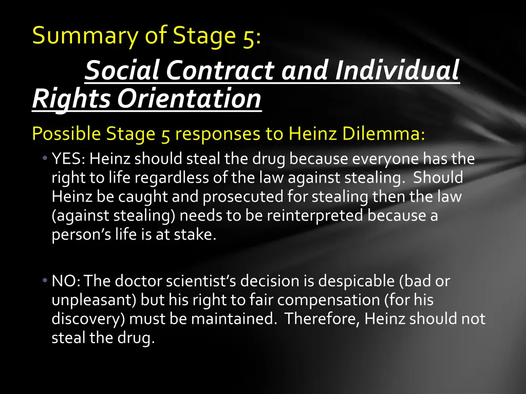 summary of stage 5 social contract and individual 1