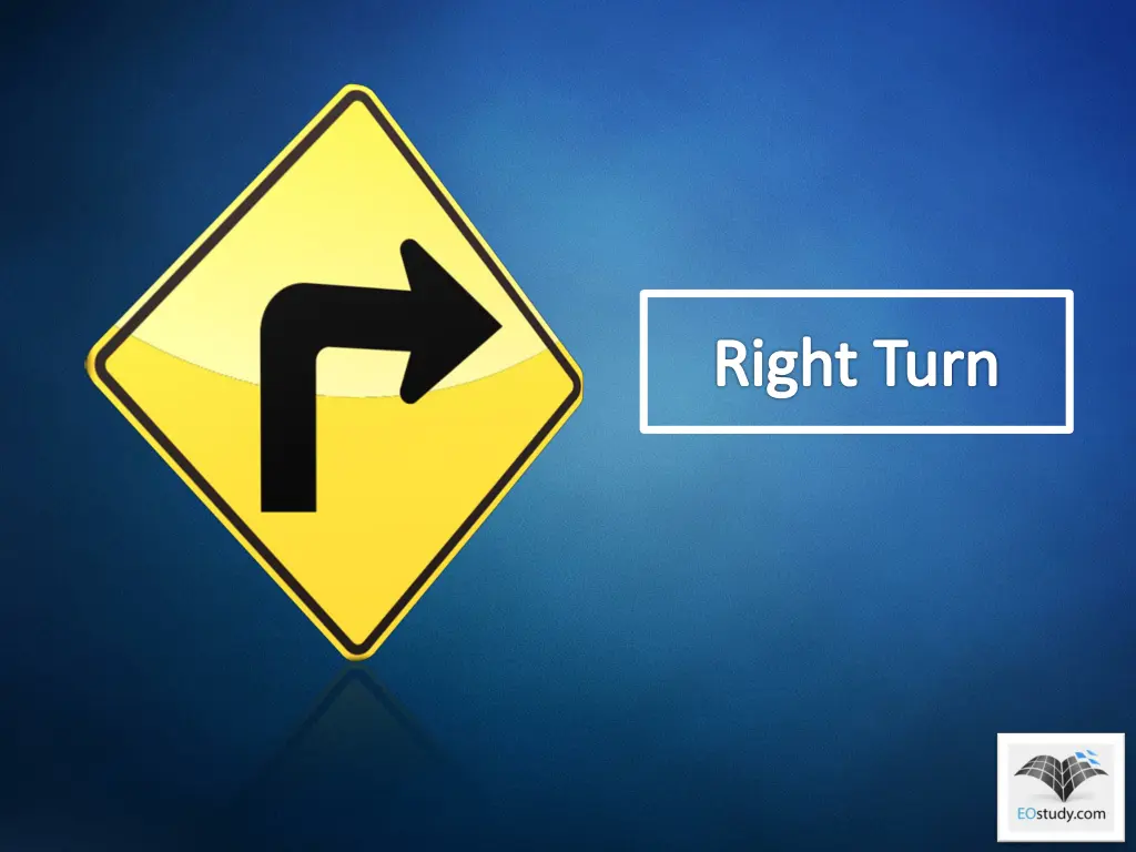 right turn