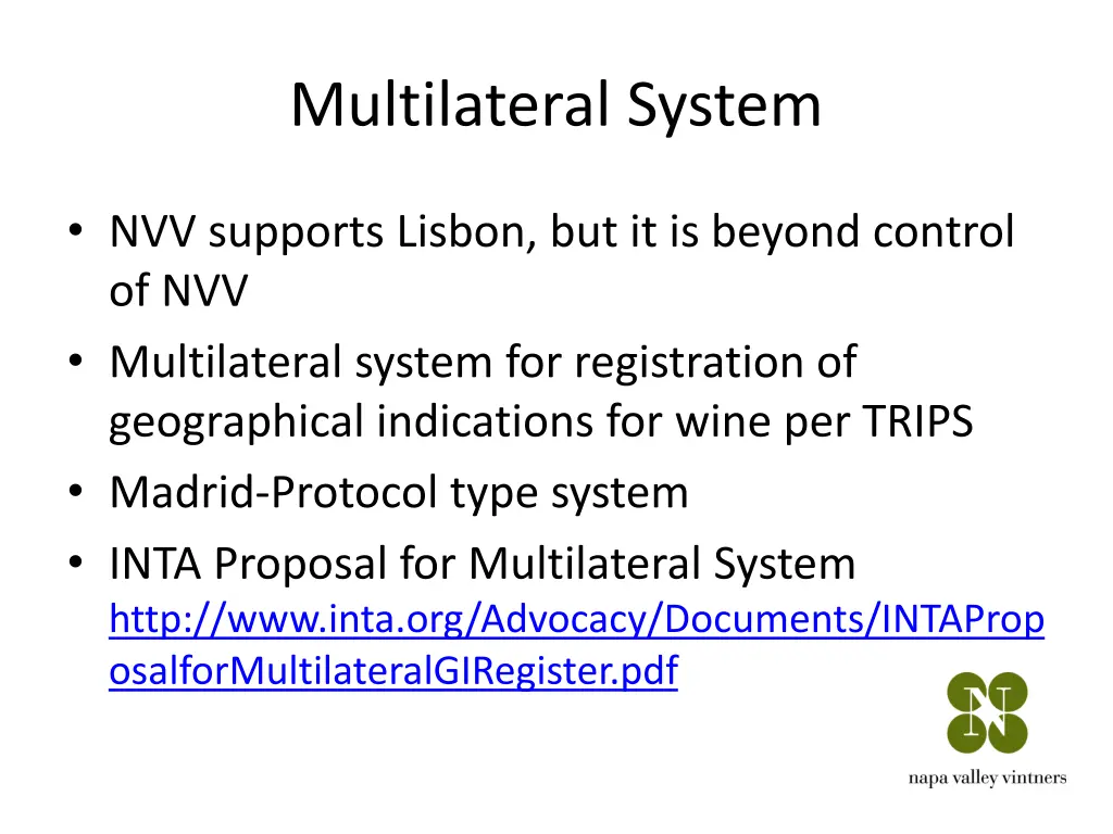 multilateral system