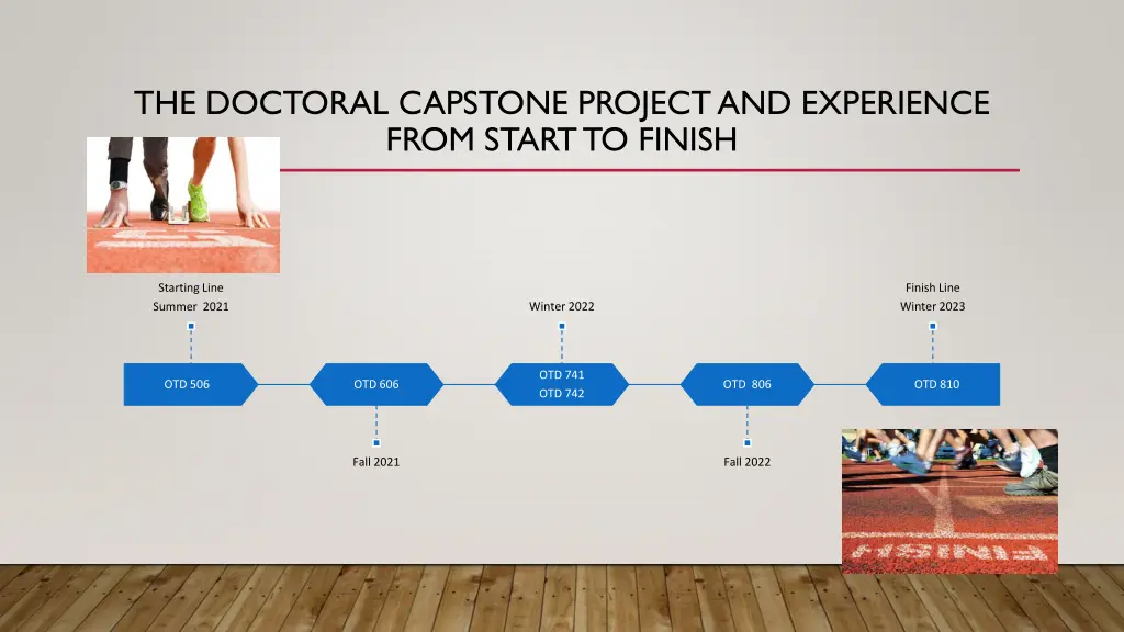 the doctoral capstone project and experience from