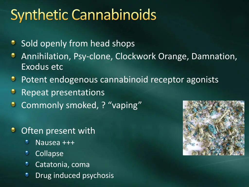 synthetic cannabinoids