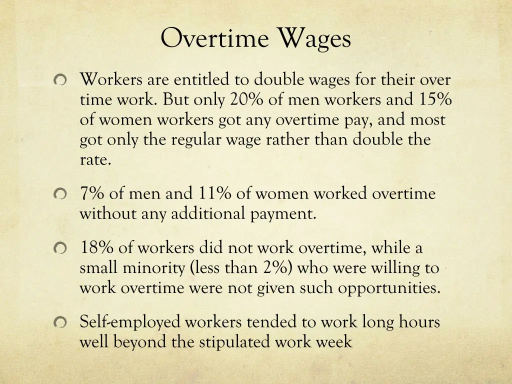 overtime wages