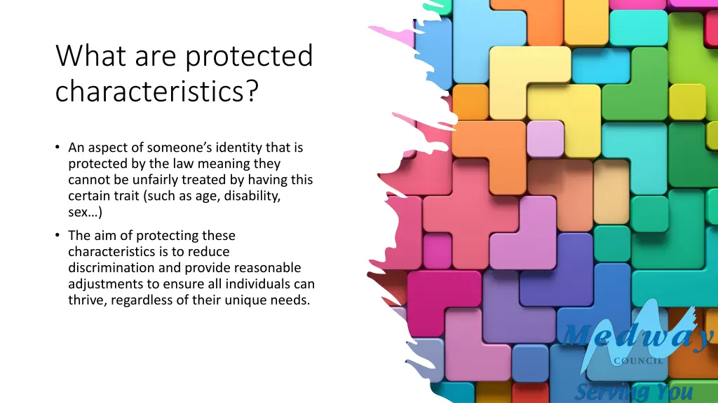 what are protected characteristics