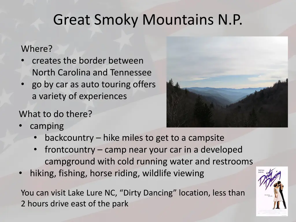 great smoky mountains n p