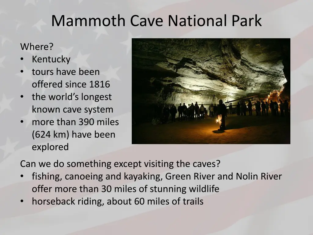 mammoth cave national park