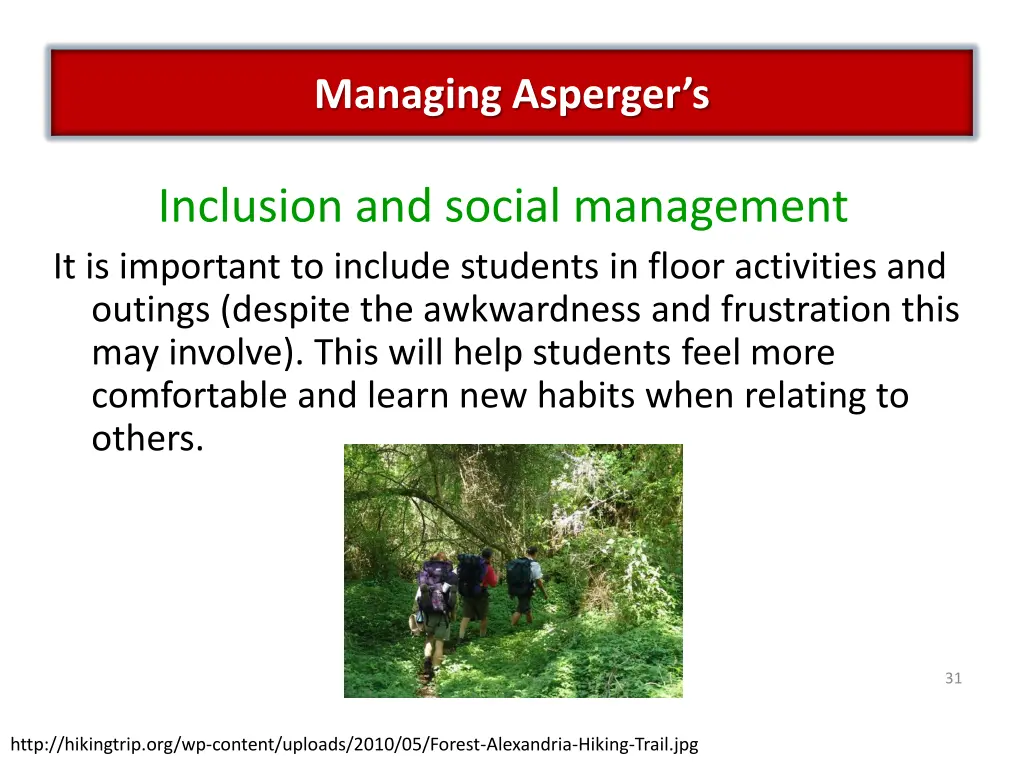 managing asperger s 11