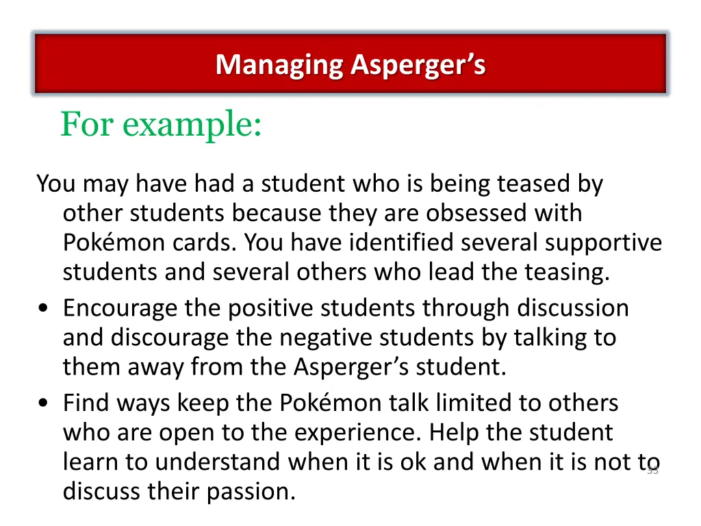 managing asperger s 13