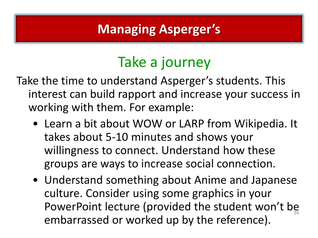 managing asperger s 14