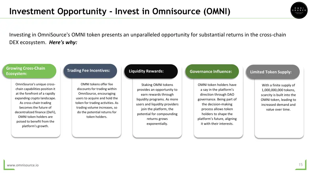 investment opportunity invest in omnisource omni