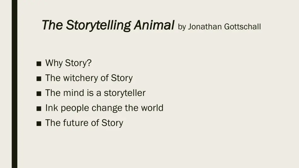 the storytelling animal the storytelling animal