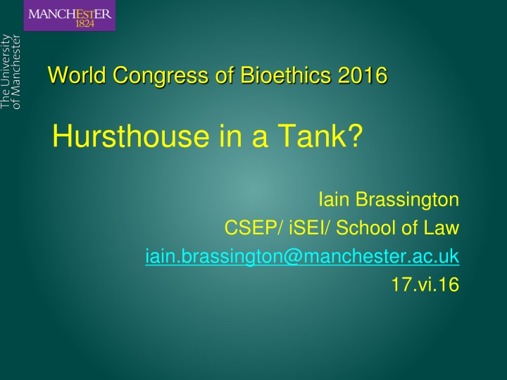 world congress of bioethics 2016