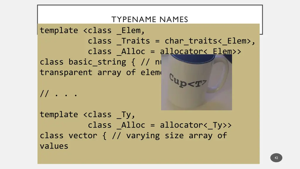 typename names