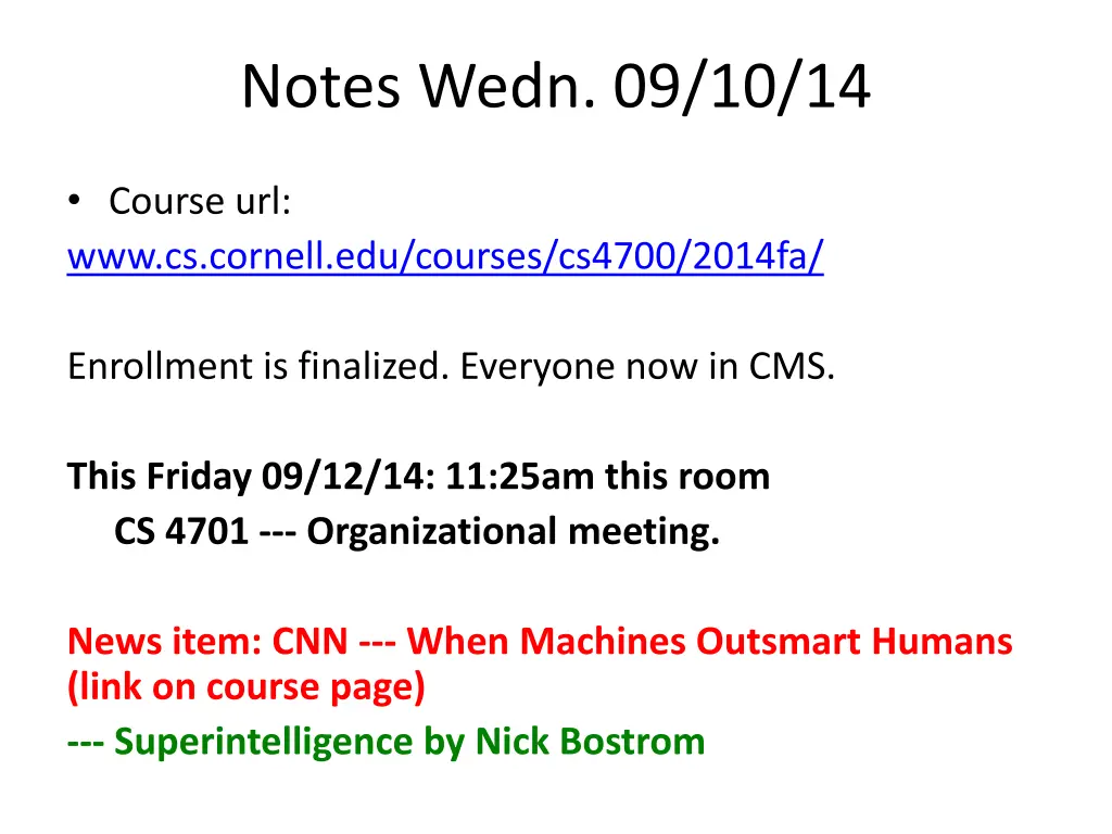 notes wedn 09 10 14