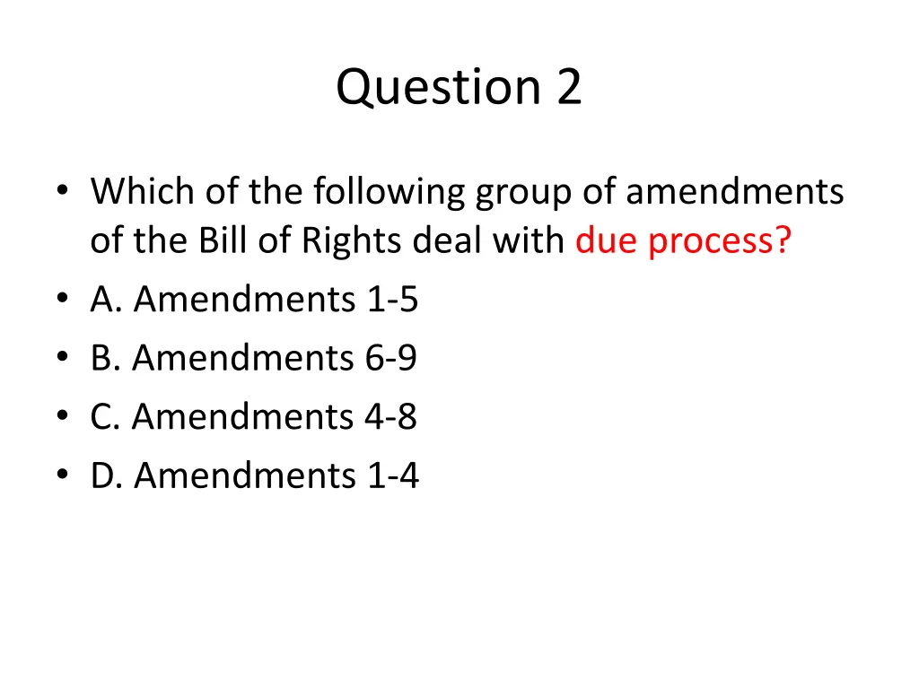 question 2