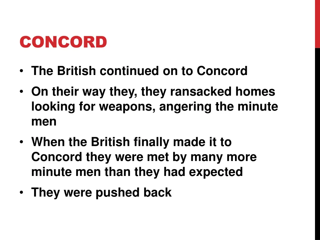 concord