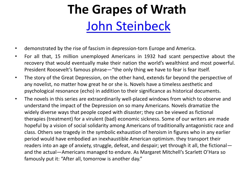 the grapes of wrath john steinbeck 1