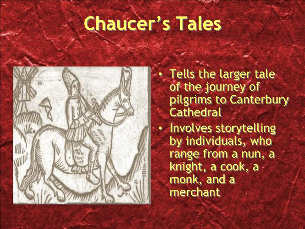 chaucer s tales