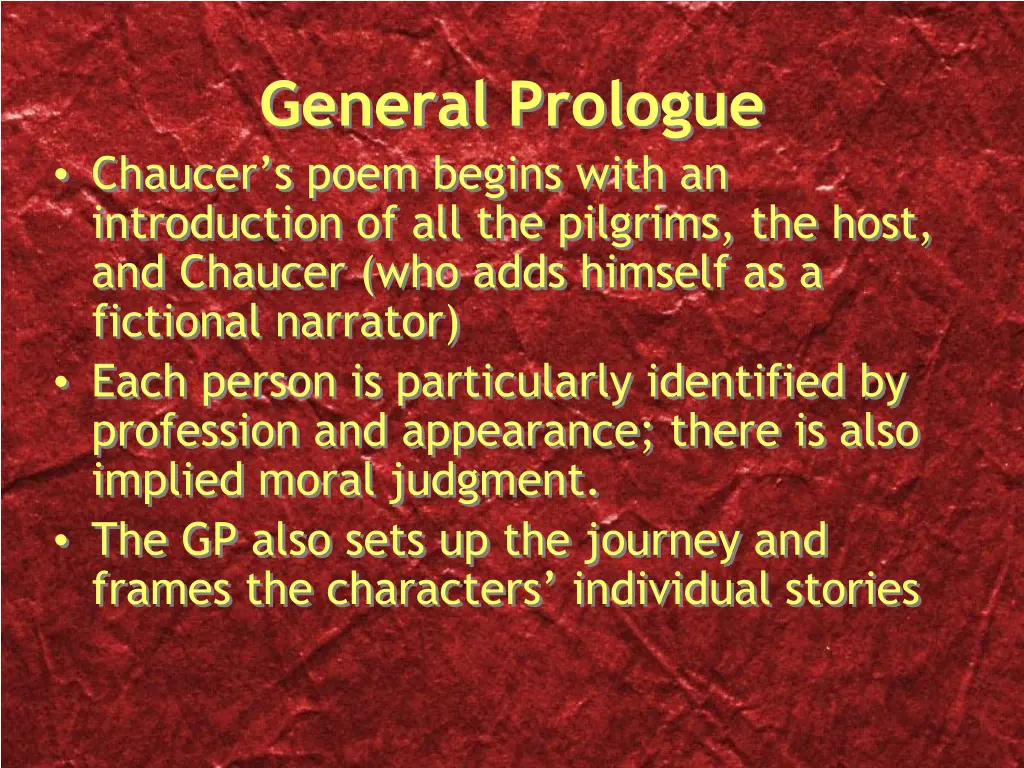 general prologue chaucer s poem begins with