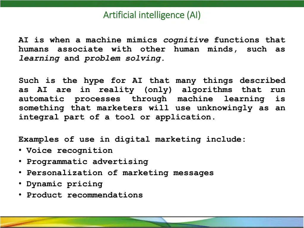 artificial intelligence ai artificial