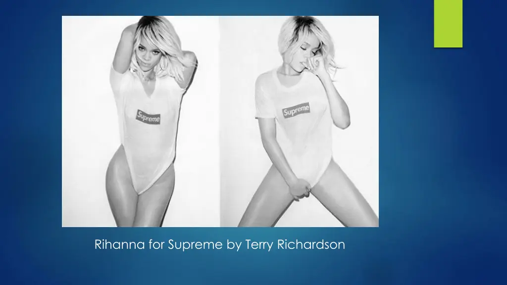 rihanna for supreme by terry richardson