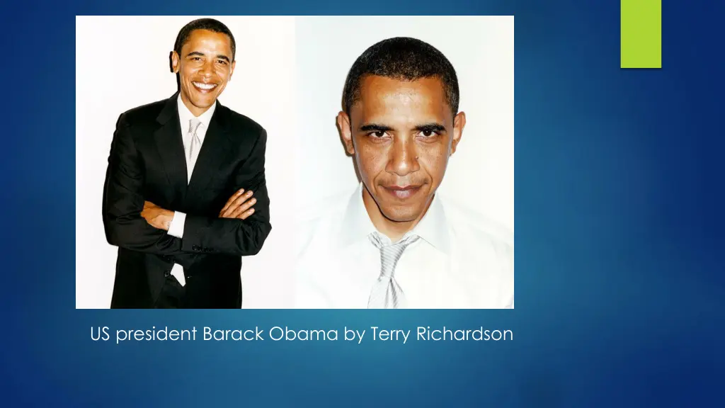 us president barack obama by terry richardson