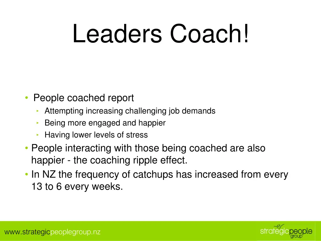 leaders coach