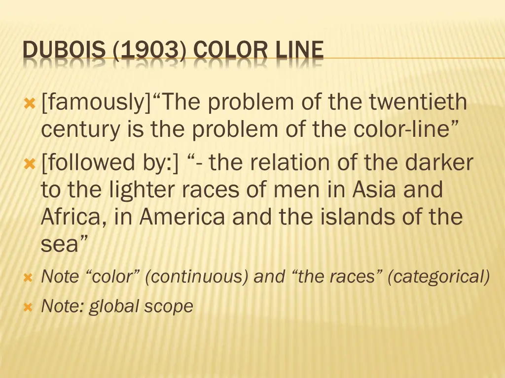 dubois 1903 color line