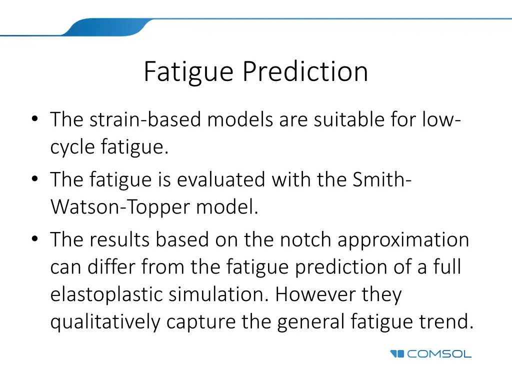 fatigue prediction