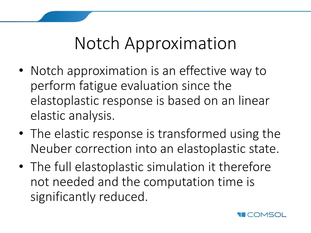 notch approximation