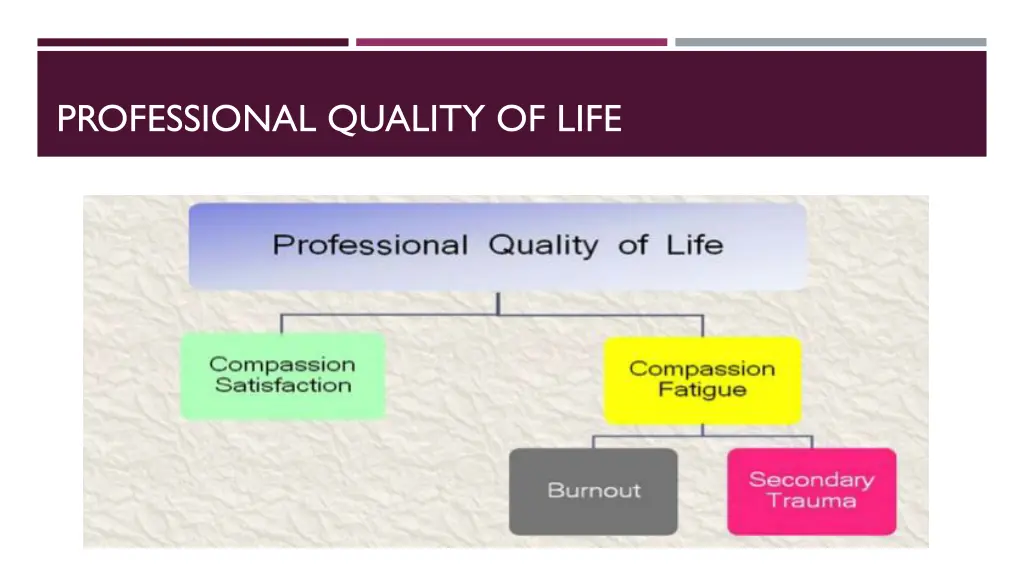 professional quality of life