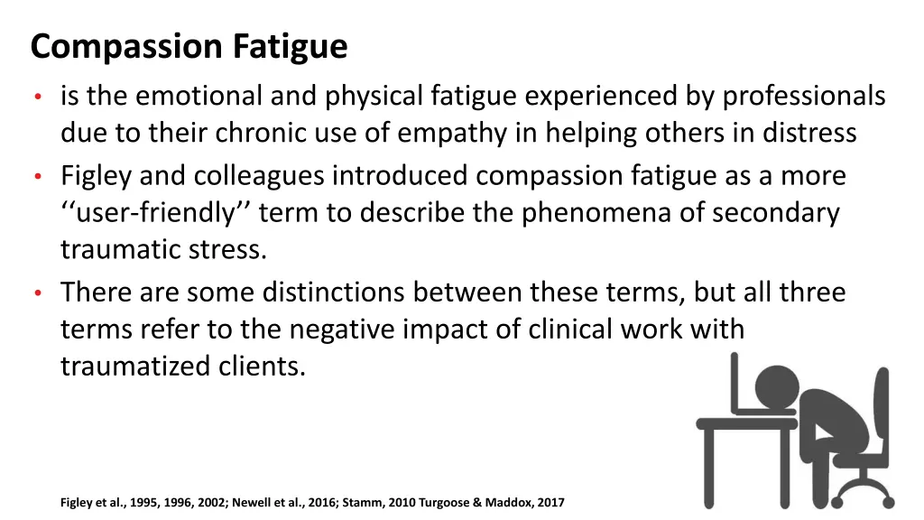 compassion fatigue