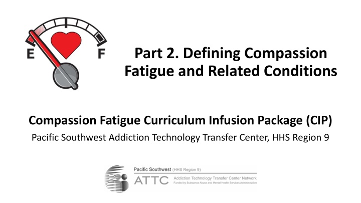 part 2 defining compassion fatigue and related