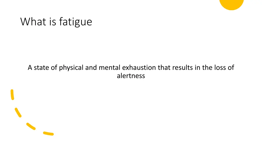 what is fatigue