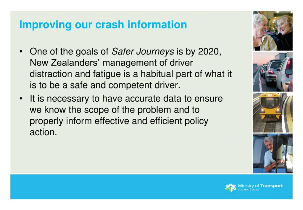 improving our crash information