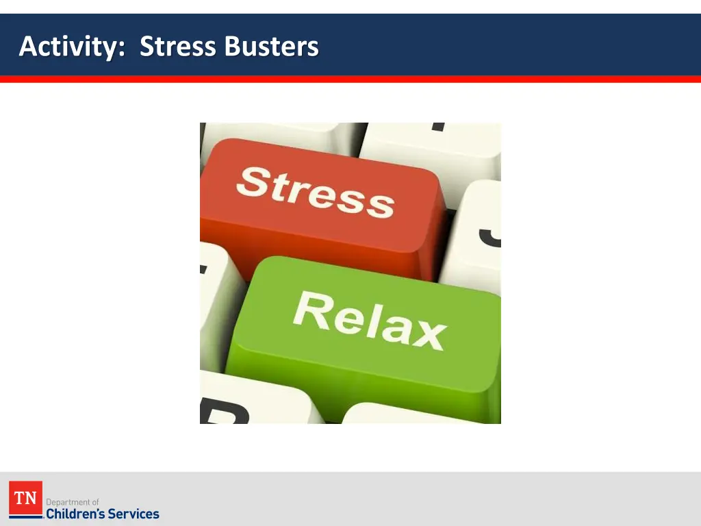 activity stress busters