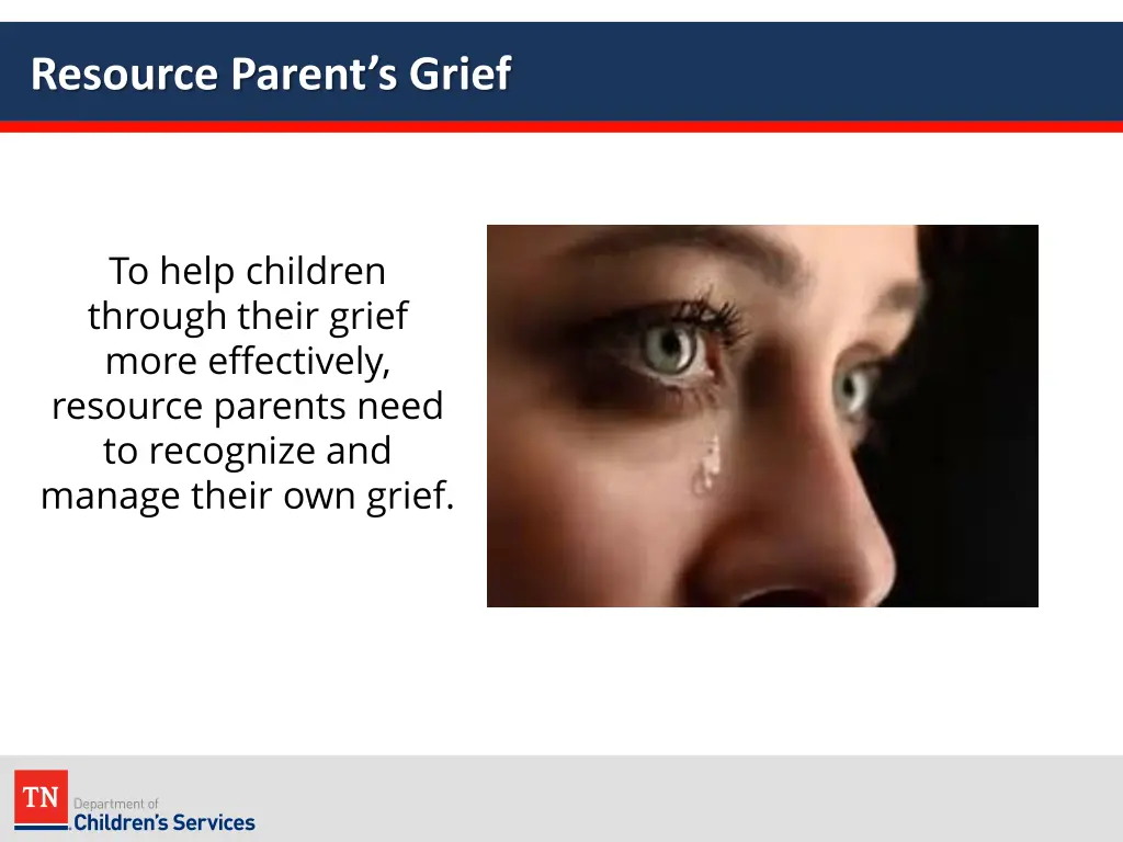 resource parent s grief