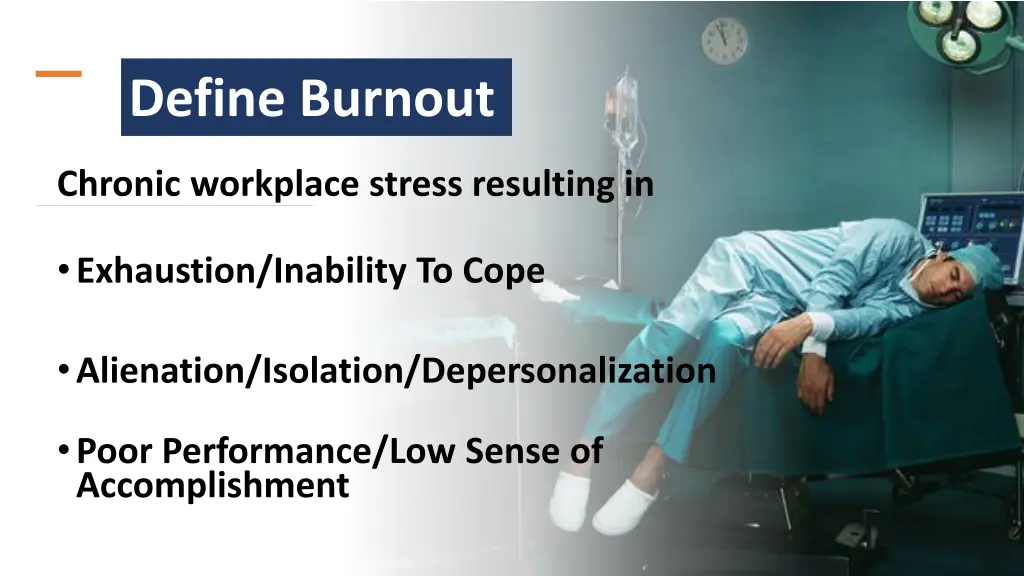 define burnout