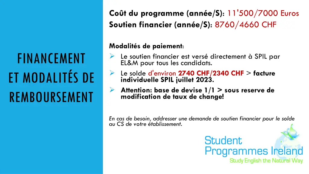 co t du programme ann e s 11 500 7000 euros