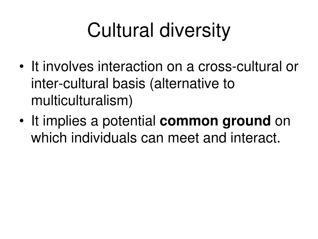 cultural diversity 1